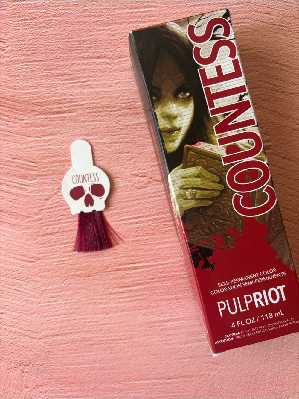 Pulp Riot Countess Semi-Permanent Hair Color - Deep Magenta